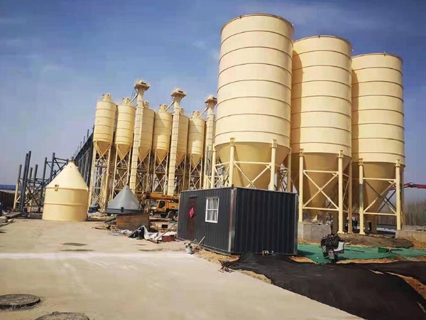 Gypsum powder calcination line